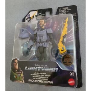 DISNEY PIXAR Lightyear Jr Zap Patrol Mo Morrison Authentic Action Figure-NEW!